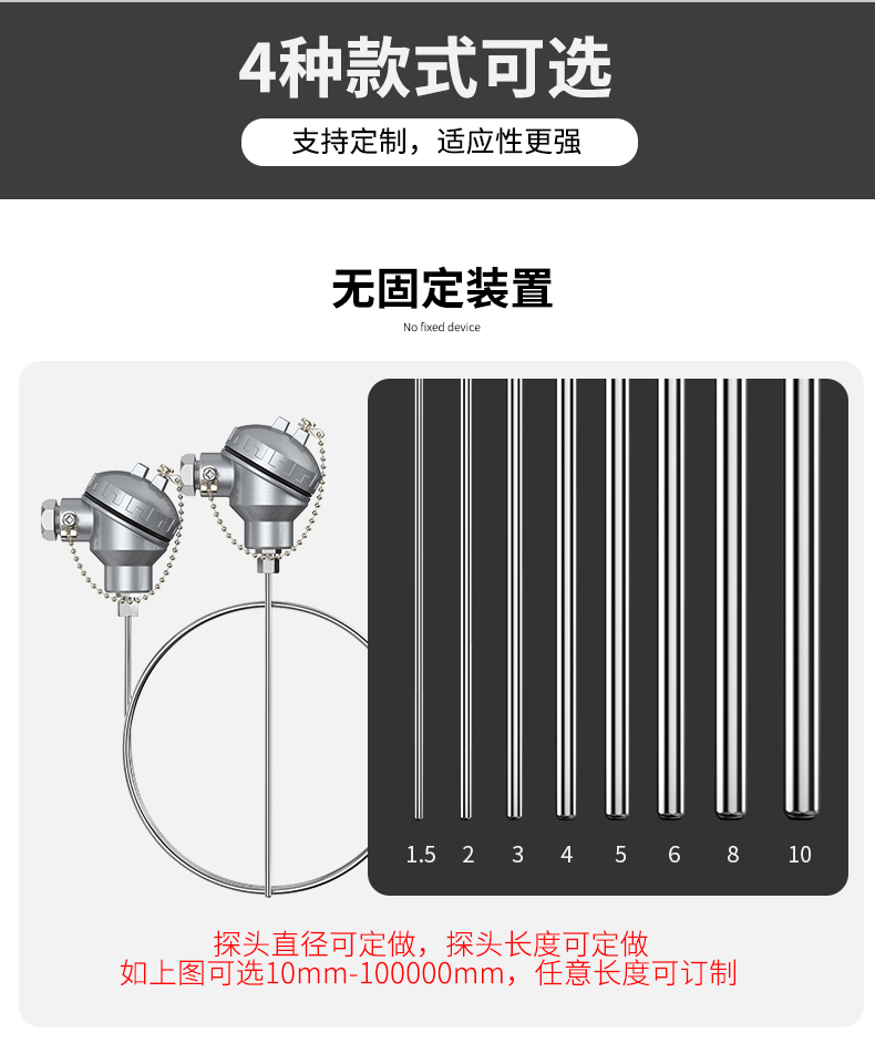 鎧裝熱電偶-阻10_http://www.huangmao888.com_溫度儀表_第7張