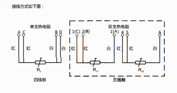 貴陽熱電阻的接線方式有兩線制、 三線制、 四線制！_http://www.huangmao888.com_行業動態_第1張